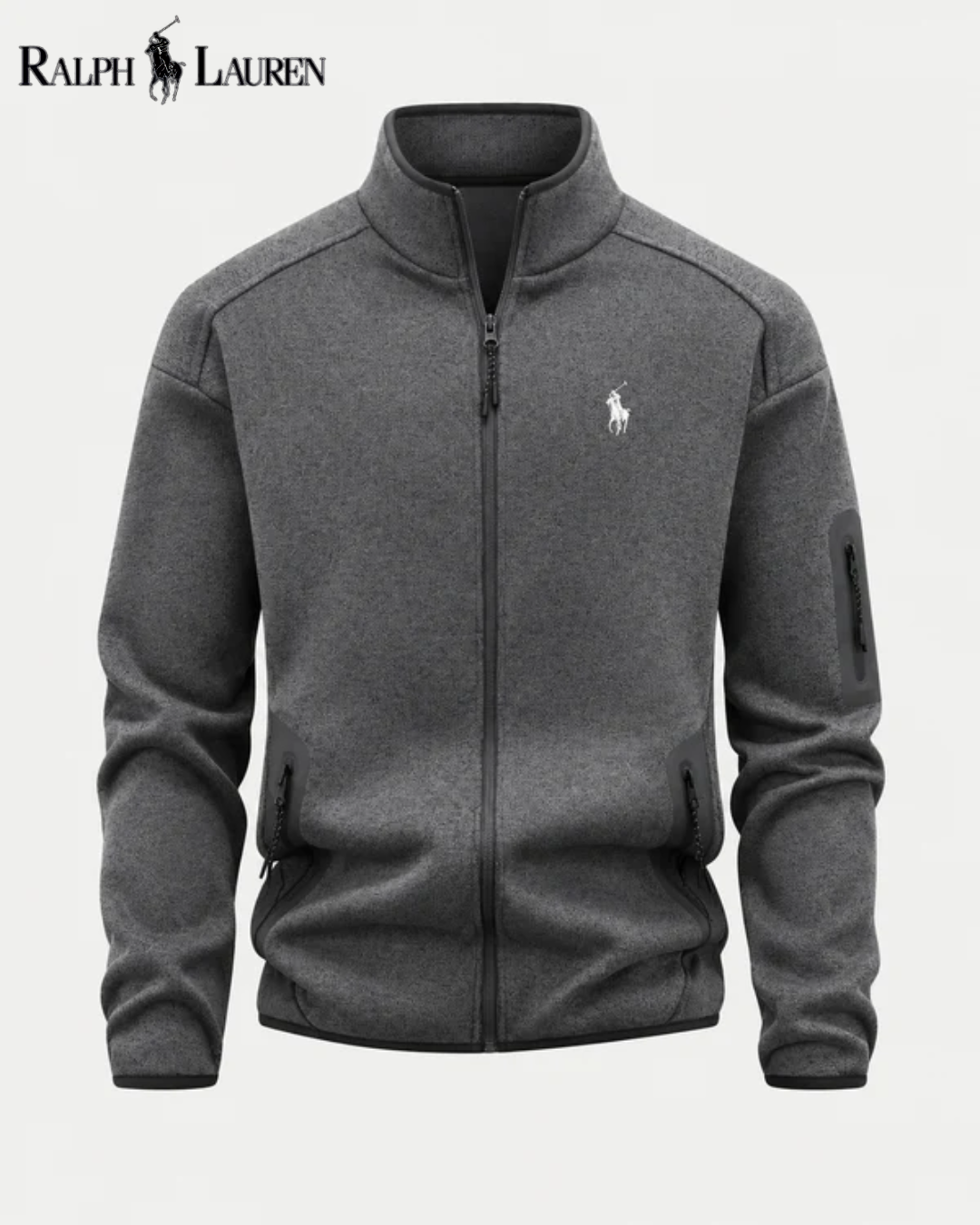 Lightweight Full-Zip Jacket — men's jackets, front view
