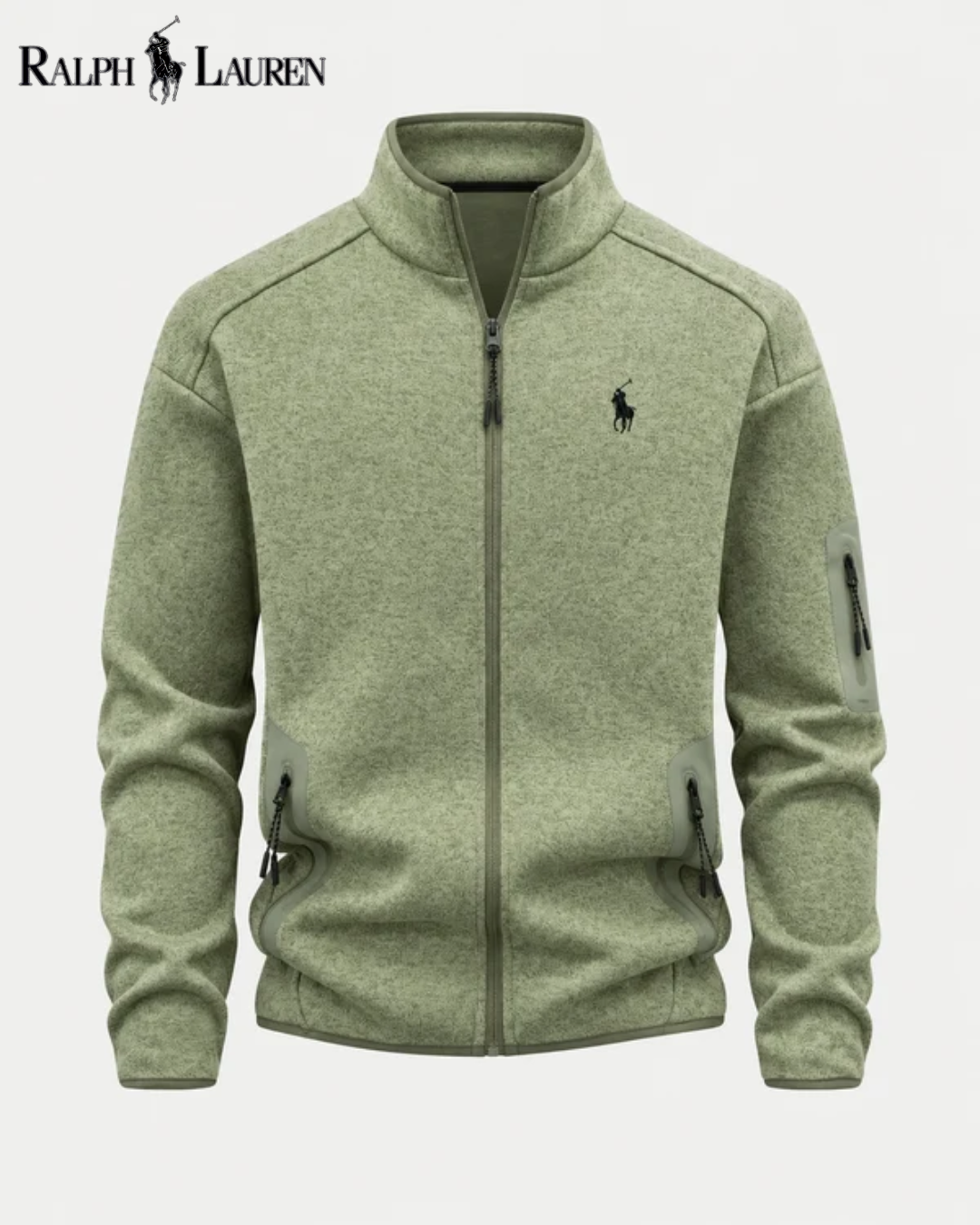 Lightweight Full-Zip Jacket — men's jackets, styled
