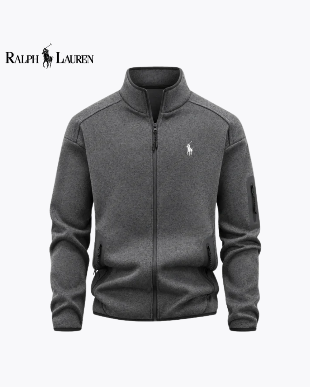 Giacca leggera con zip integrale