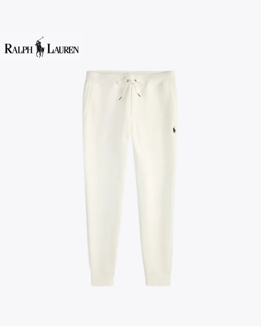 Pantaloni jogger in double knit