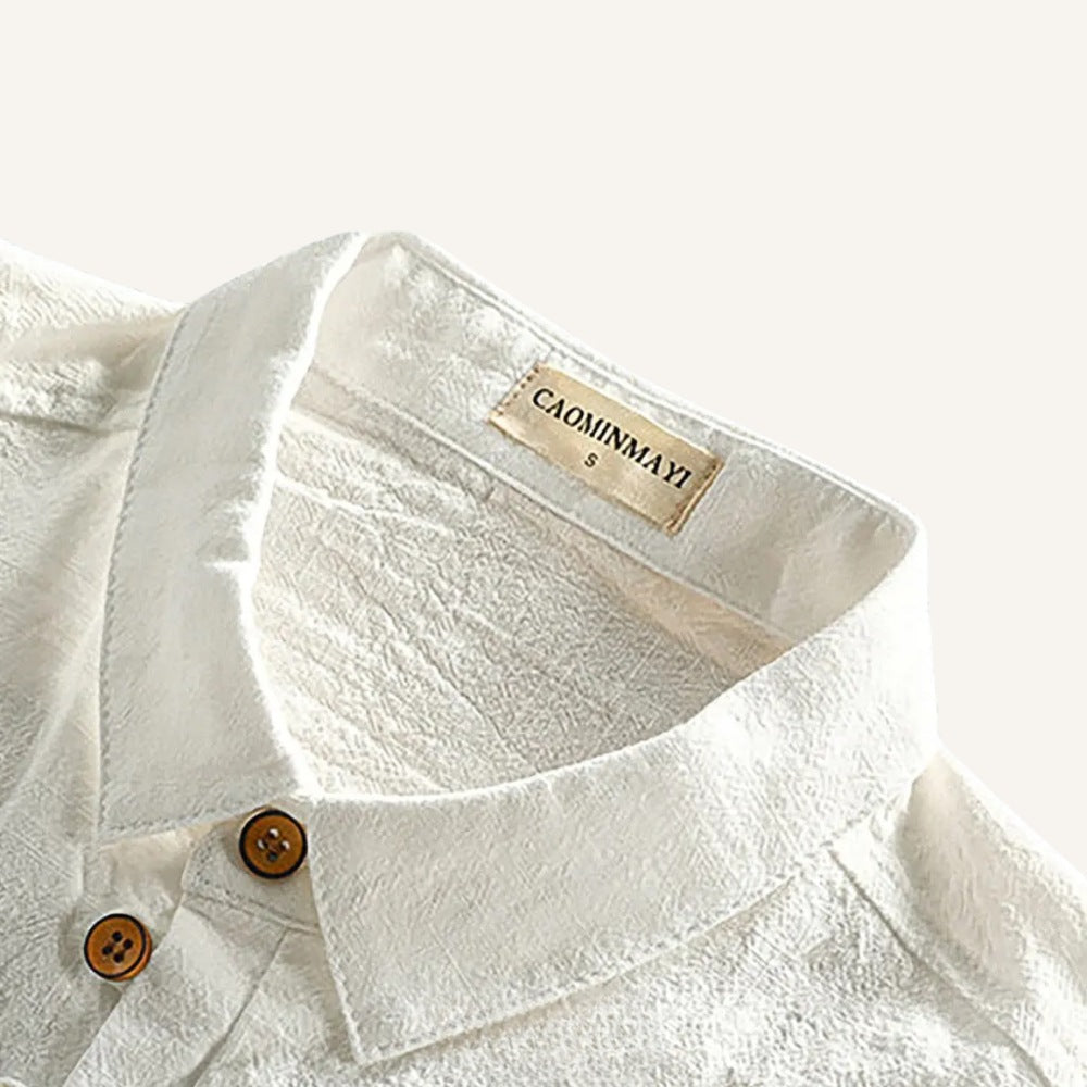 Linen Polo Shirt Salerno Heritage