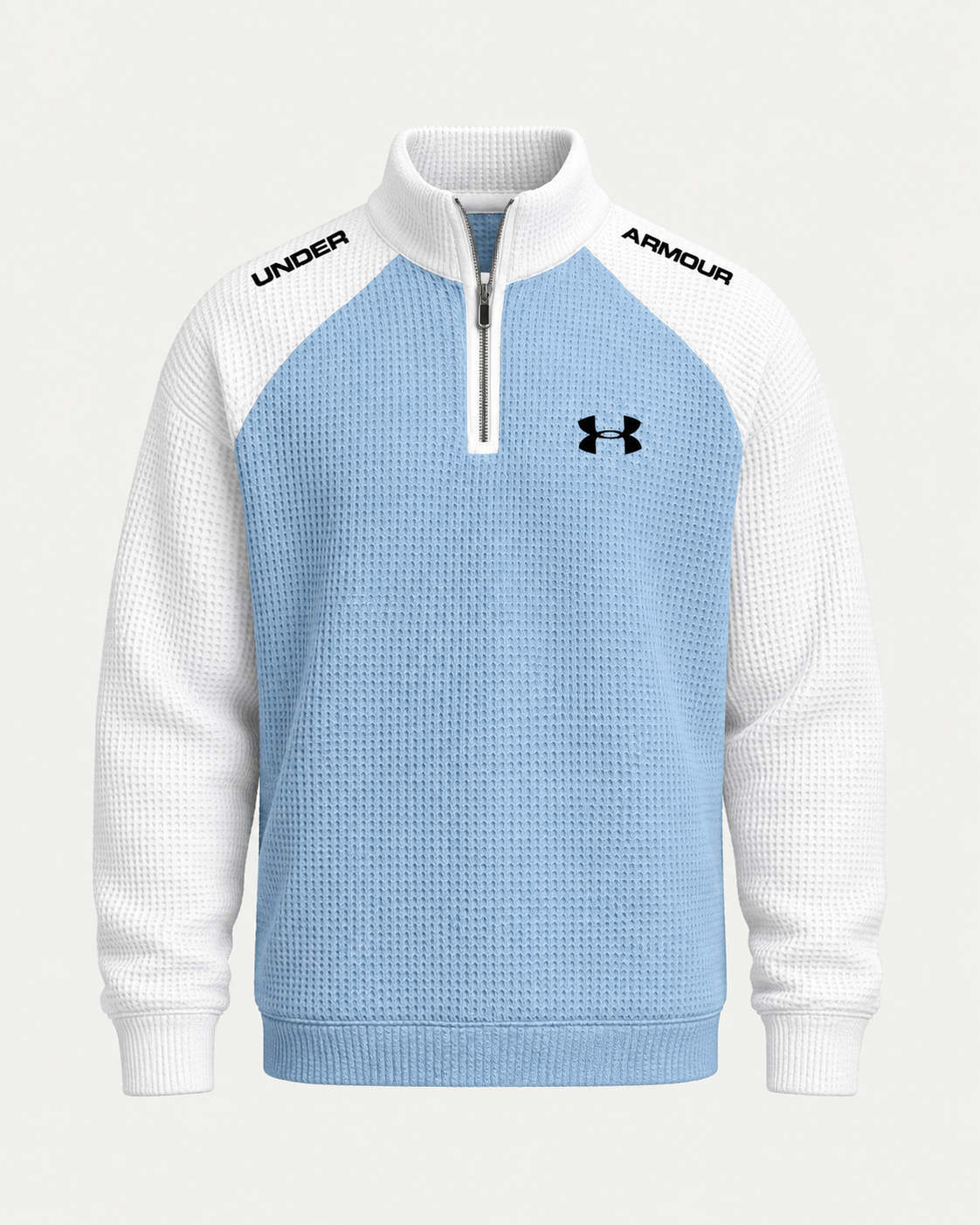 Textured Performance Quarter-Zip Jumper