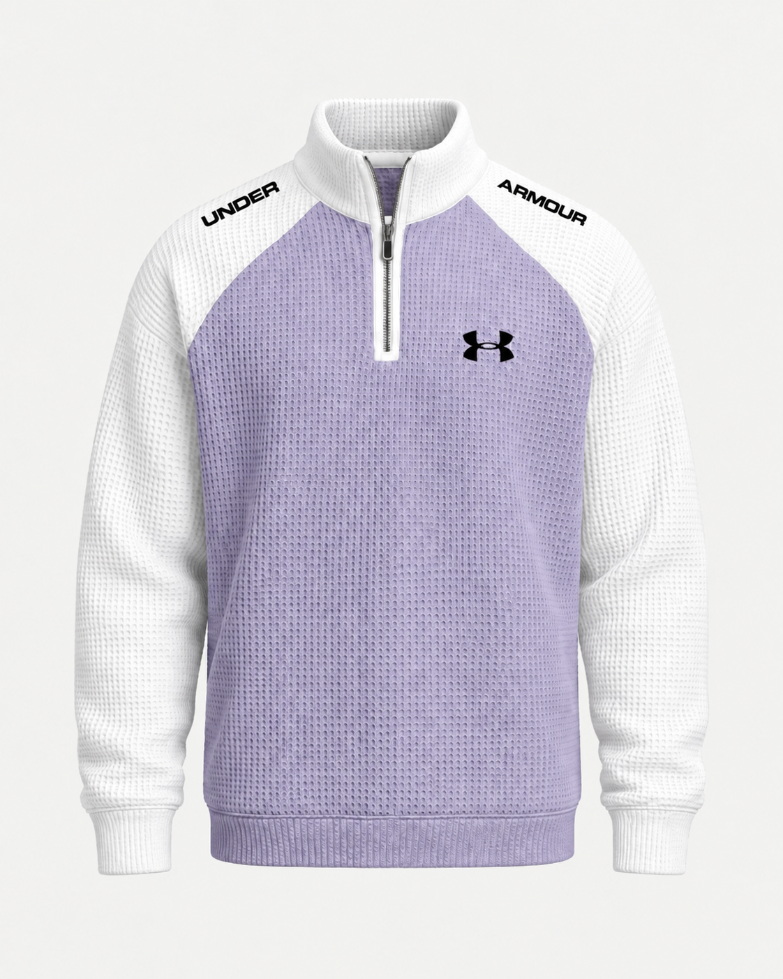 Textured Performance Quarter-Zip Jumper