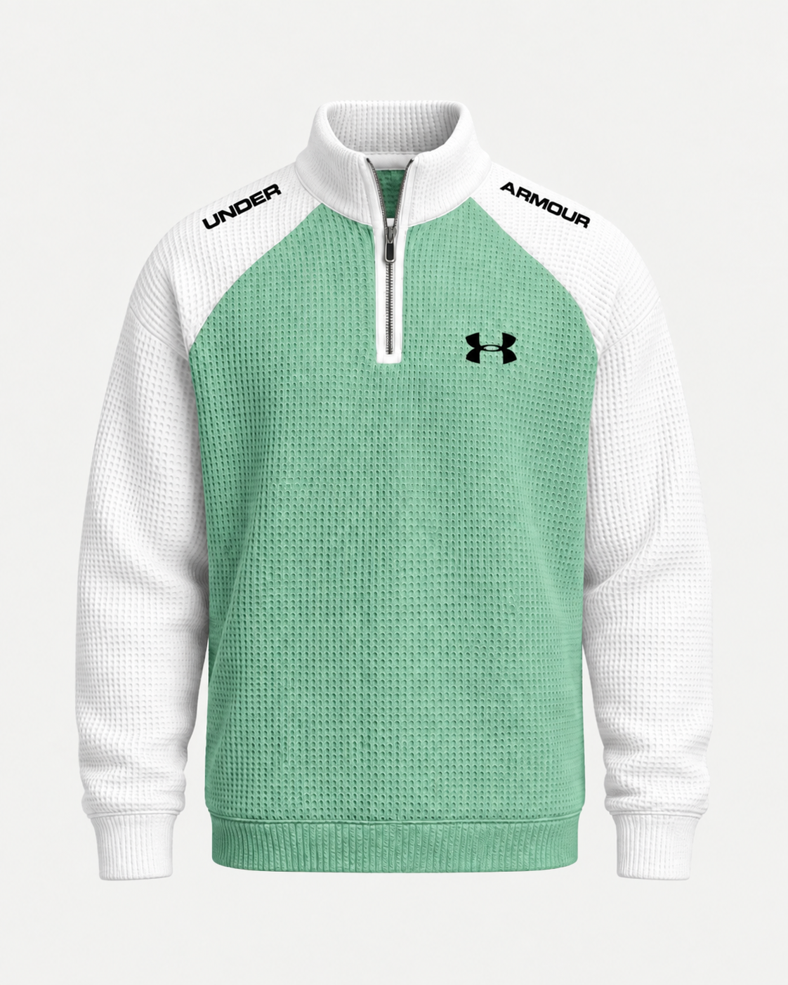 Textured Performance Quarter-Zip Jumper
