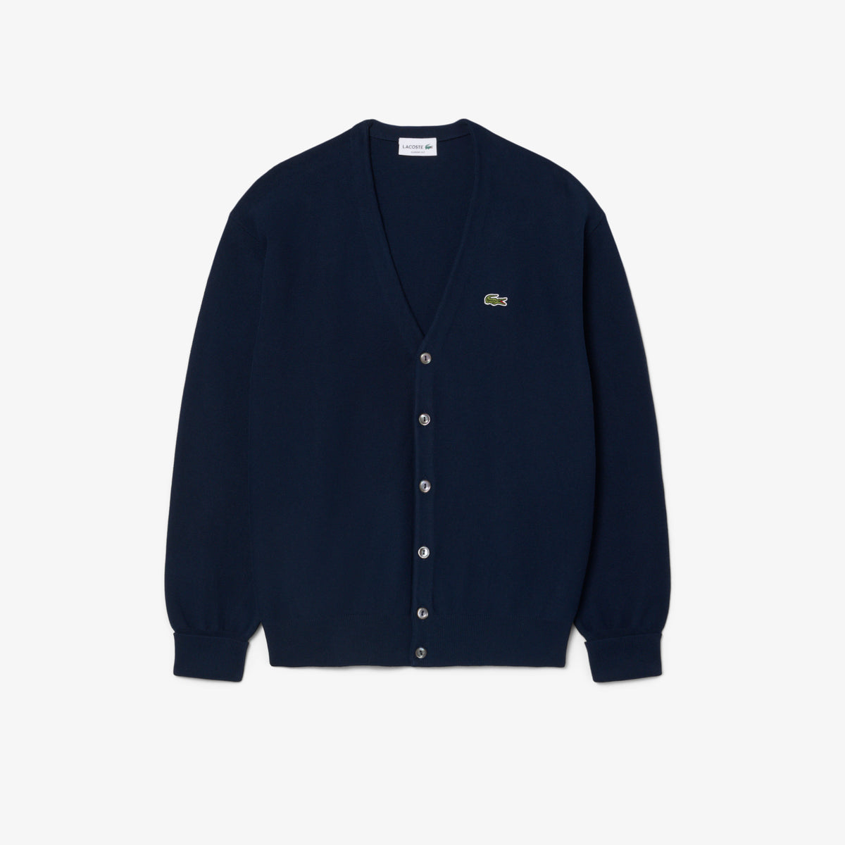 Cotton Moss-Stitch Cardigan