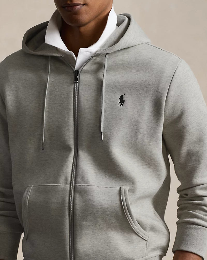Double-Knit Full-Zip Tracksuit Set