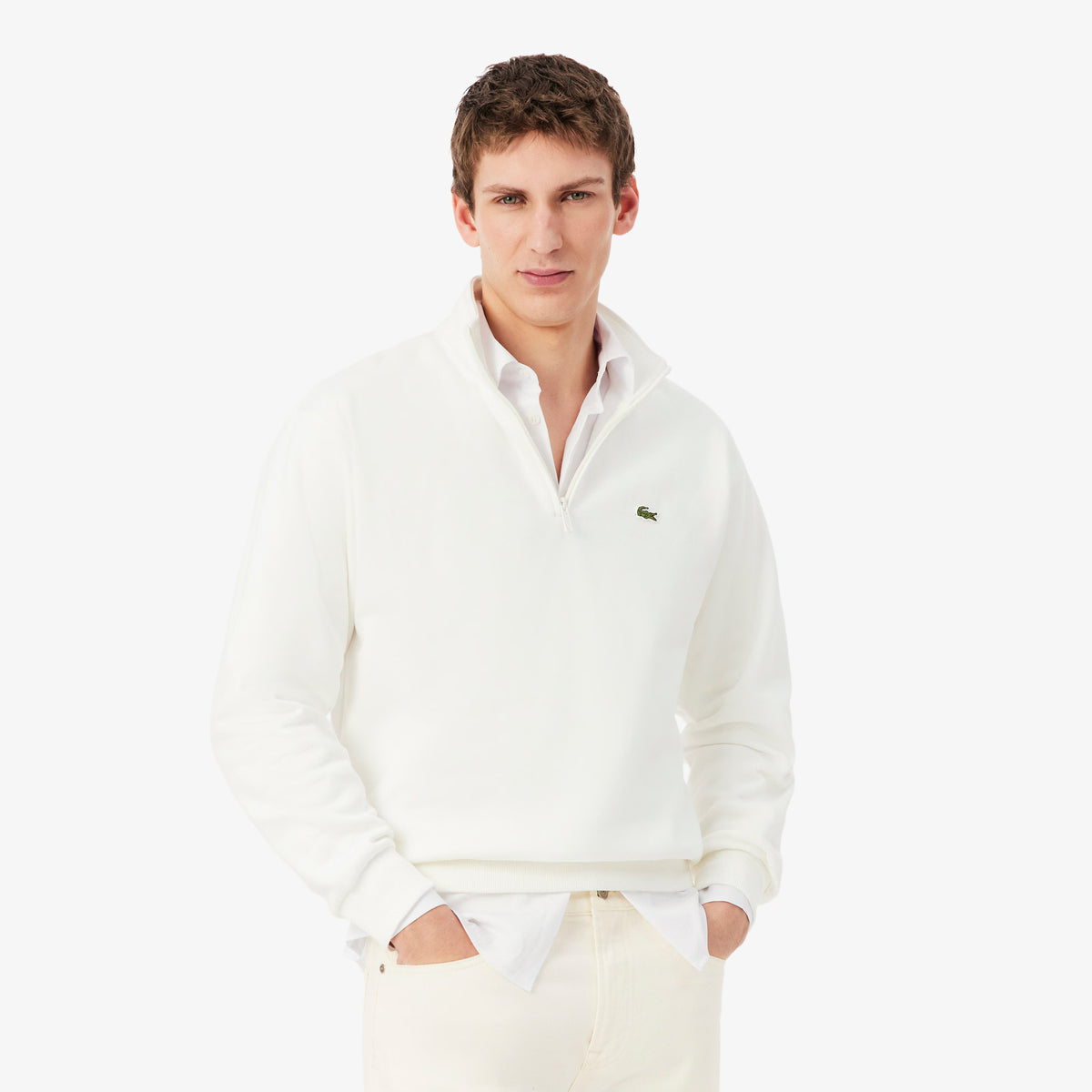 Fleece Quarter-Zip Sweatshirt