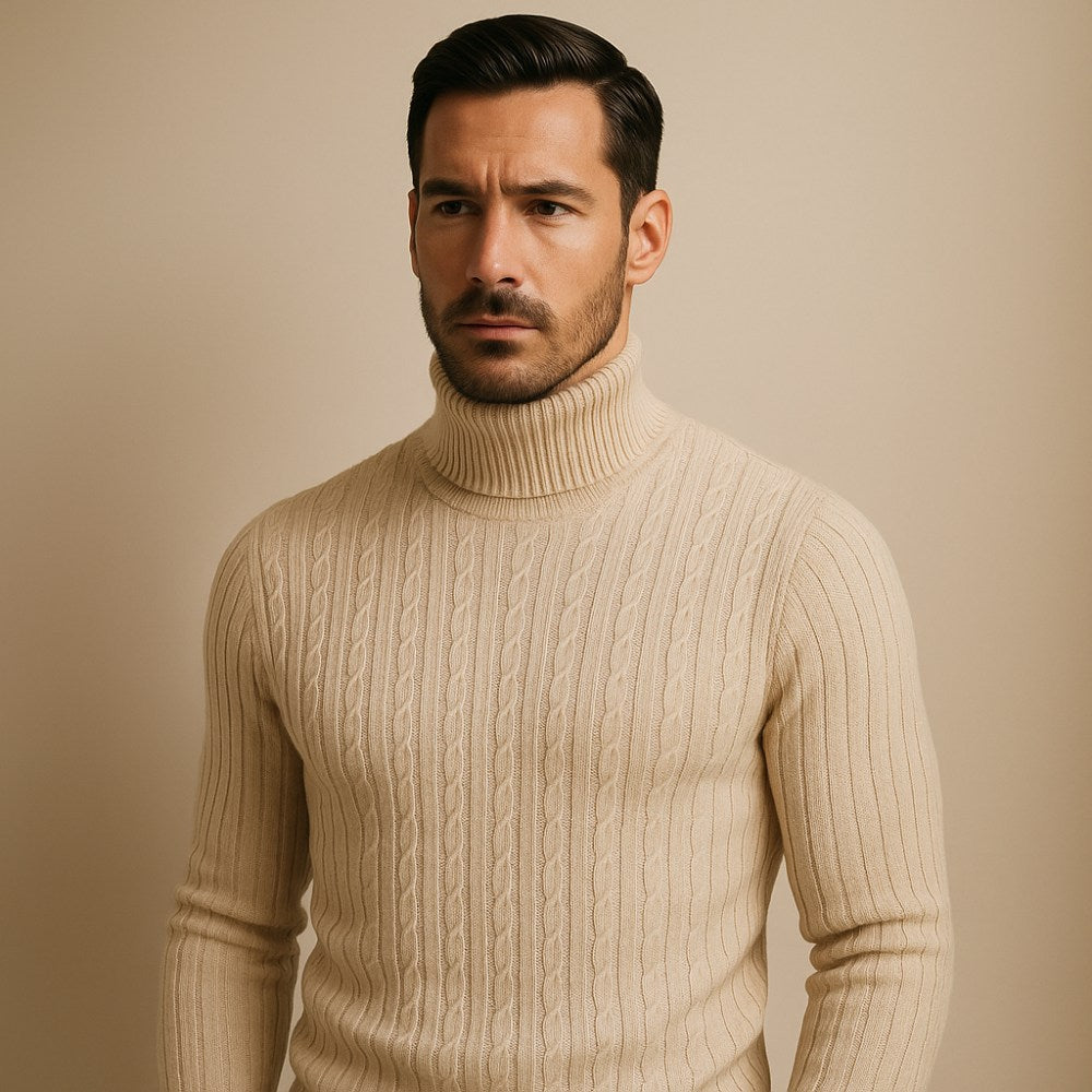 Mock Neck Sweater Rizzo Heritage