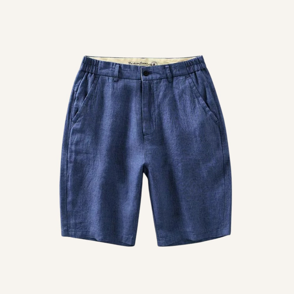 Parisian Linen Shorts Old Money