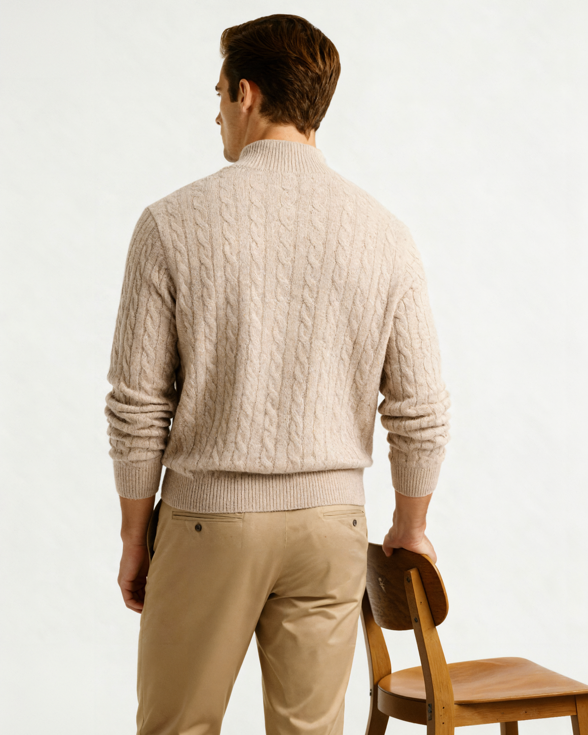 Bordeaux Half-Zip