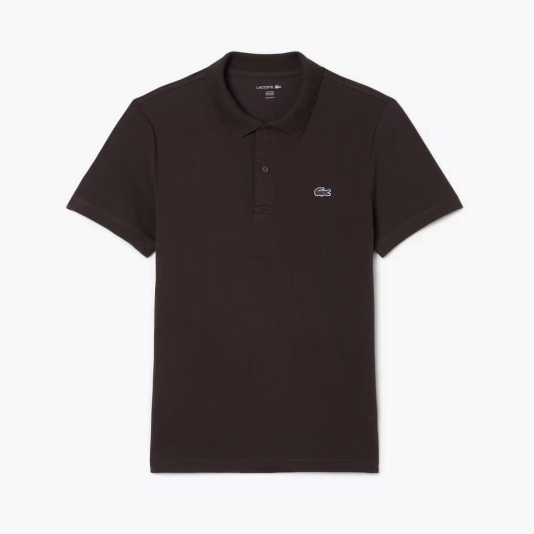 Regular Fit Ribbed Polo Shirt — men's polo shirts, close-up