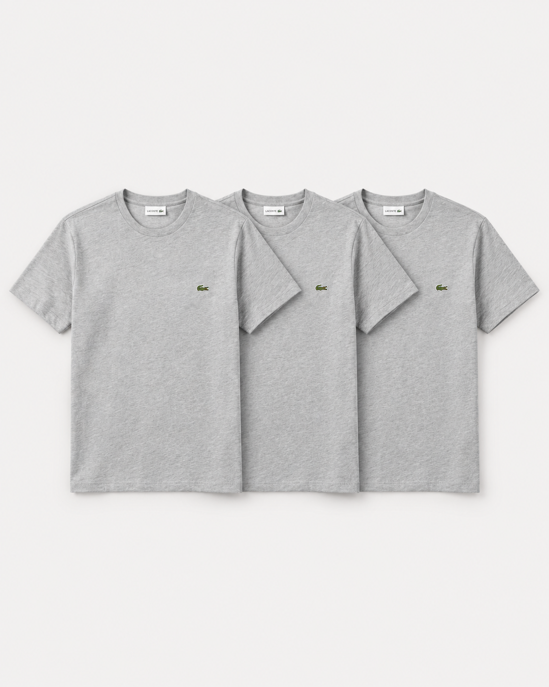 3-Pack Cotton Jersey T-Shirts — men's t-shirts, close-up