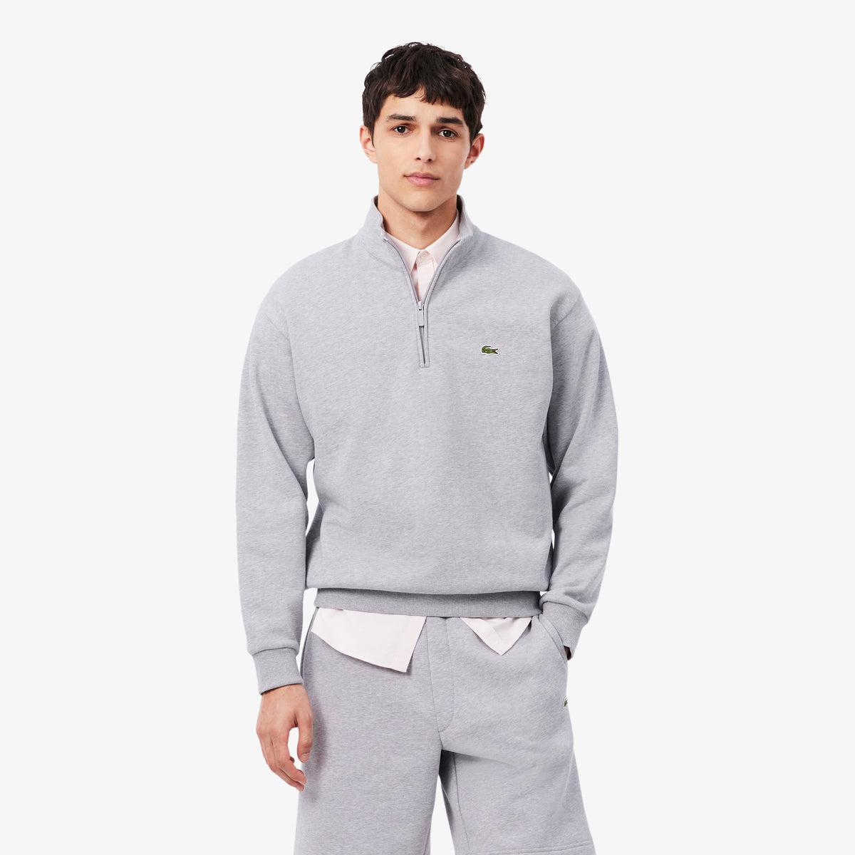 Fleece Quarter-Zip Sweatshirt — men's sweatshirts, alternate view