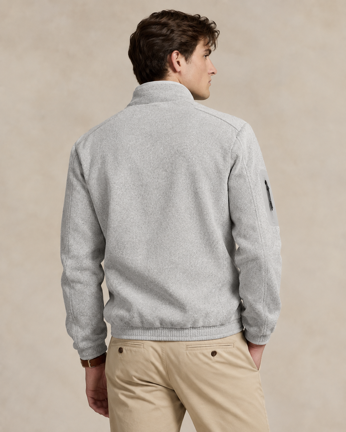 Lightweight Full-Zip Jacket — men's jackets, side view