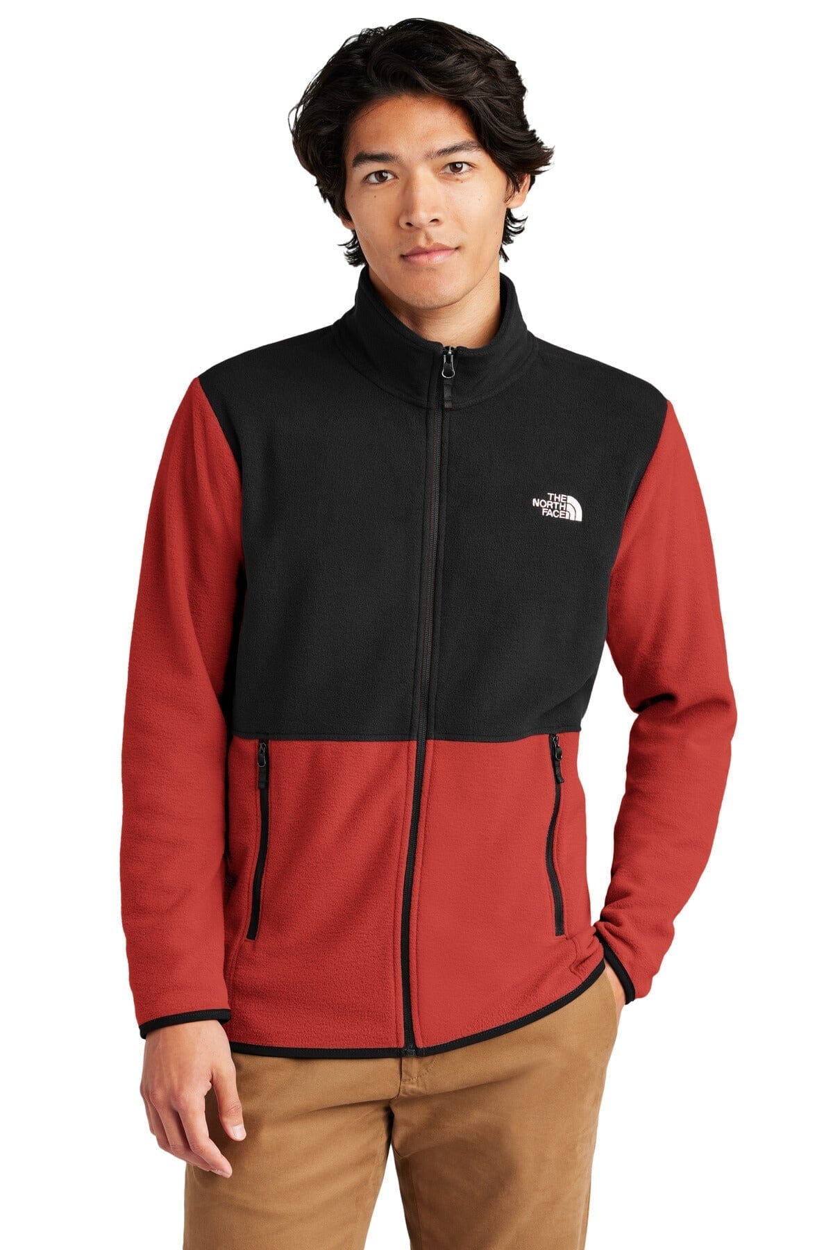 Full-Zip Microfleece Jacket — men's fleece jackets, detail