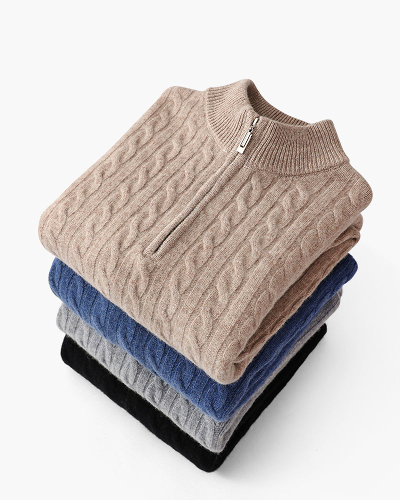 Bordeaux Half-Zip