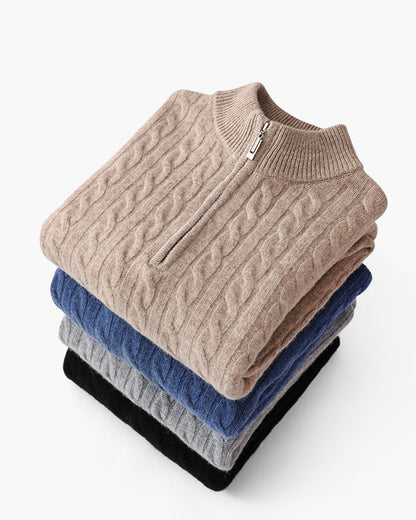 Bordeaux Half-Zip