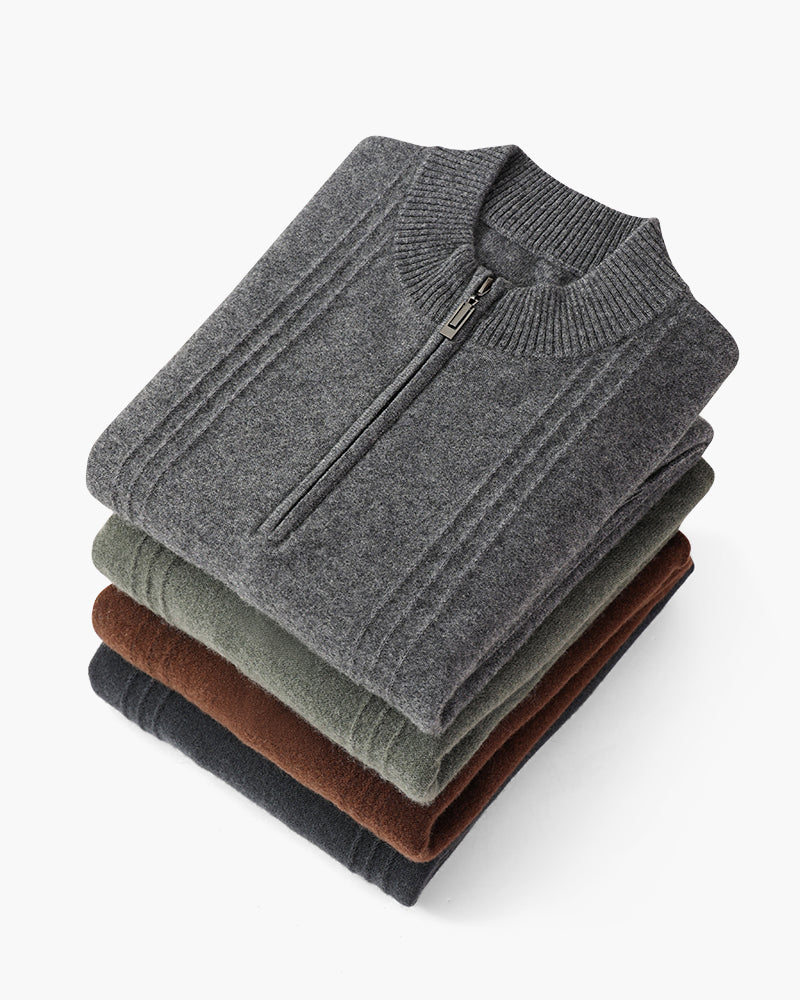 Bordeaux Half-Zip