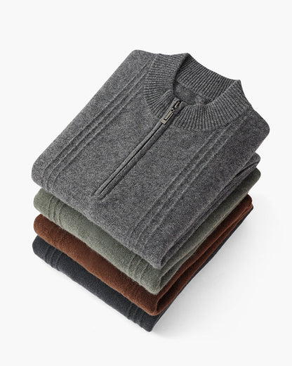 Bordeaux Half-Zip