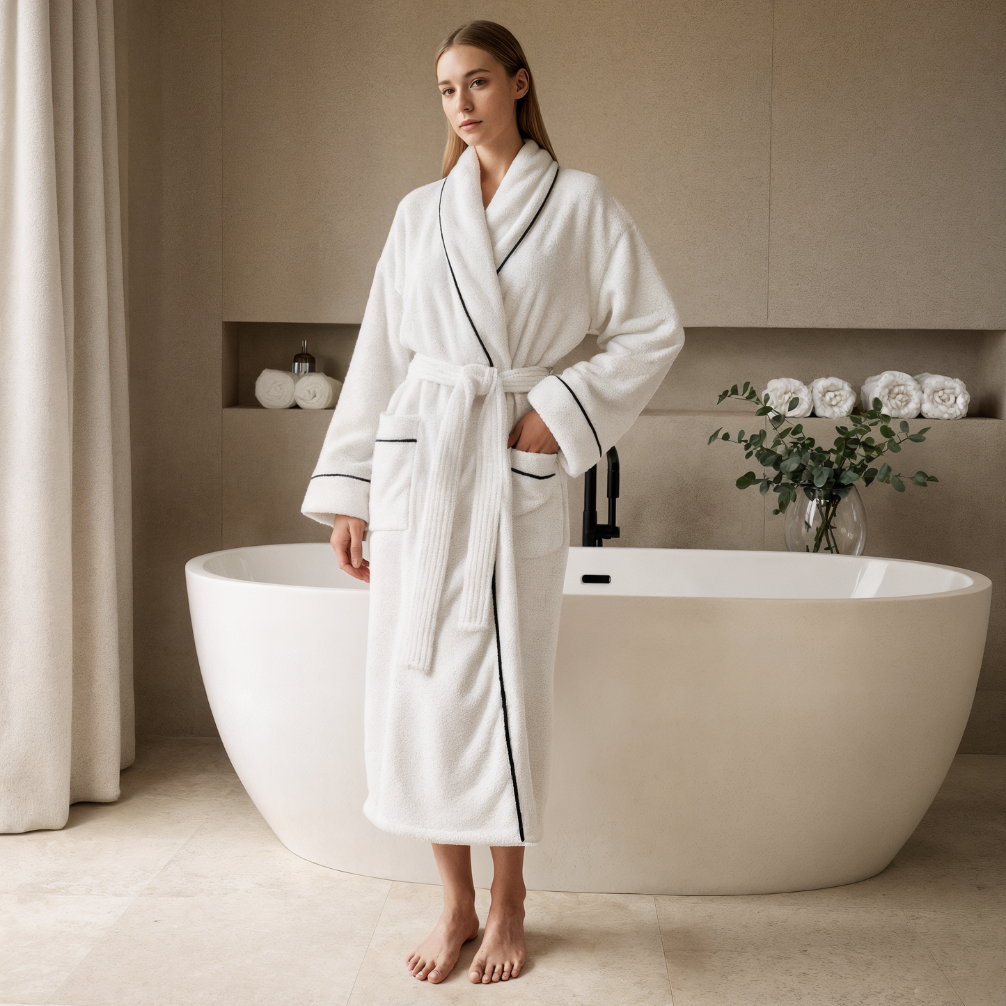 The Hotel Suite Cotton Robe