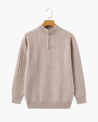 Bordeaux Half-Zip