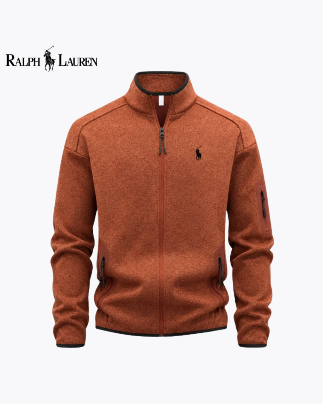 Chaqueta ligera con cremallera integral