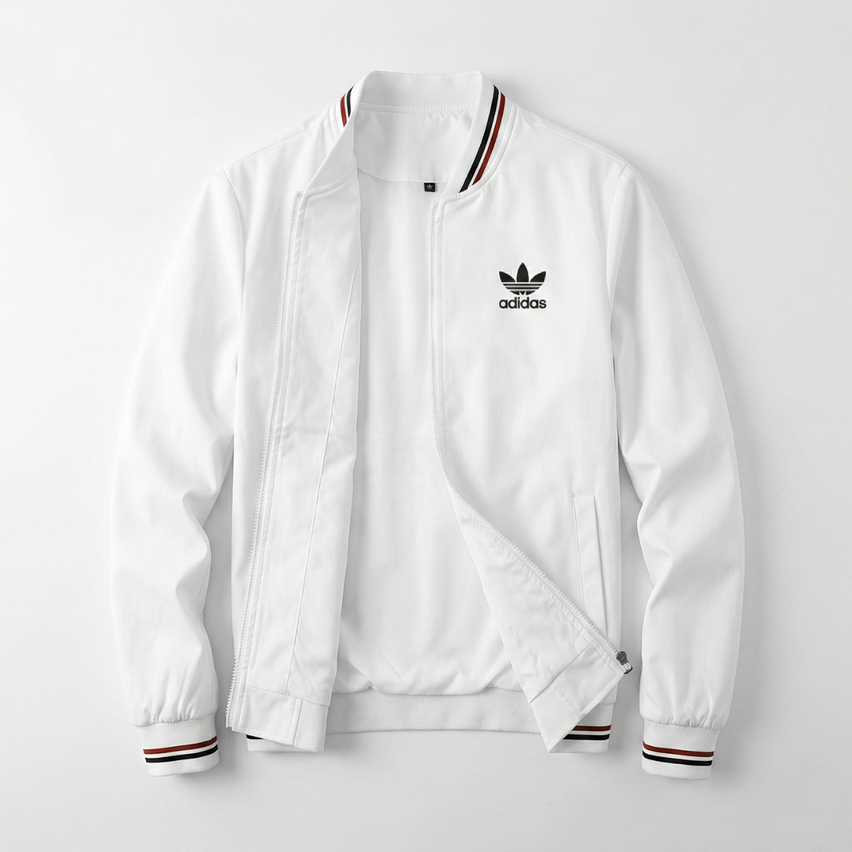 Athletic Bomber Jacket — men's jackets, styled