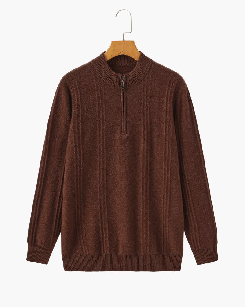 Bordeaux Half-Zip
