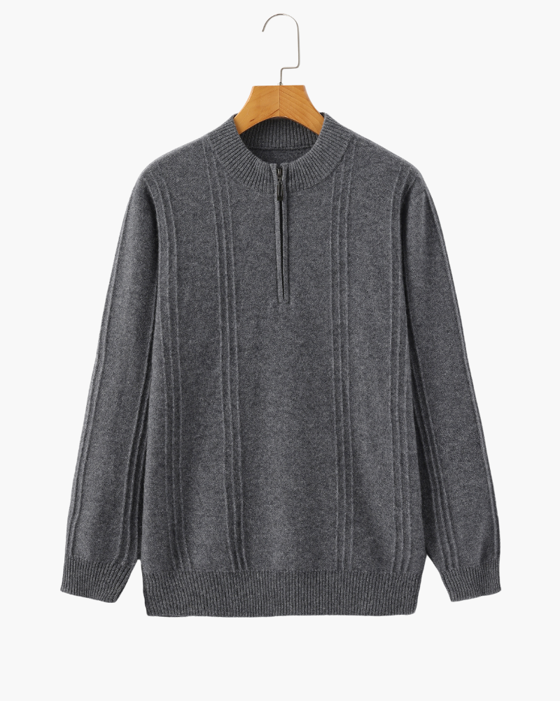 Bordeaux Half-Zip