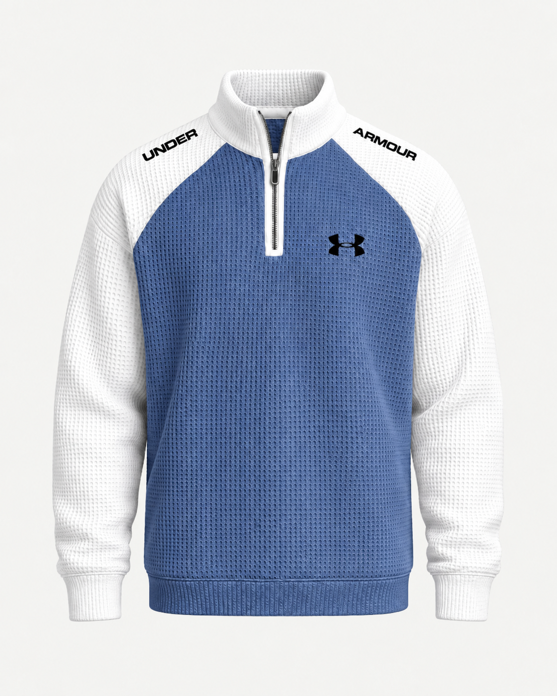 Textured Performance Quarter-Zip Jumper