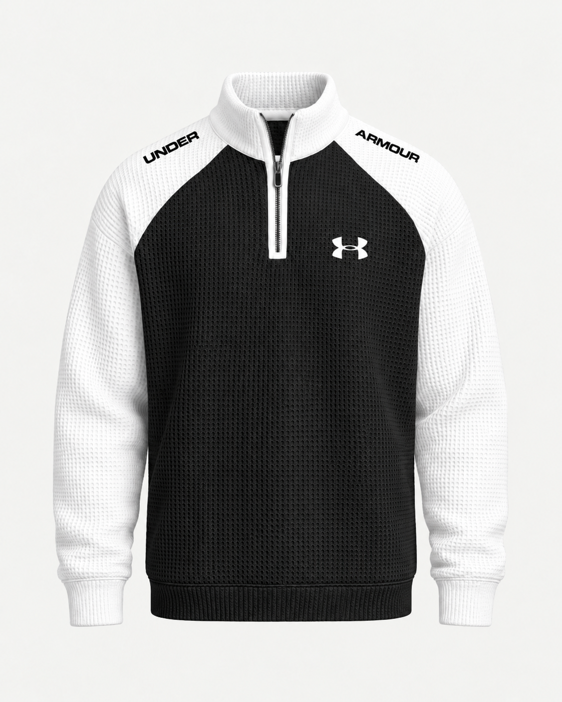Textured Performance Quarter-Zip Jumper
