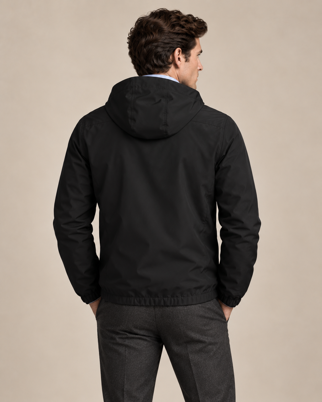 Hooded Lightweight Windbreaker