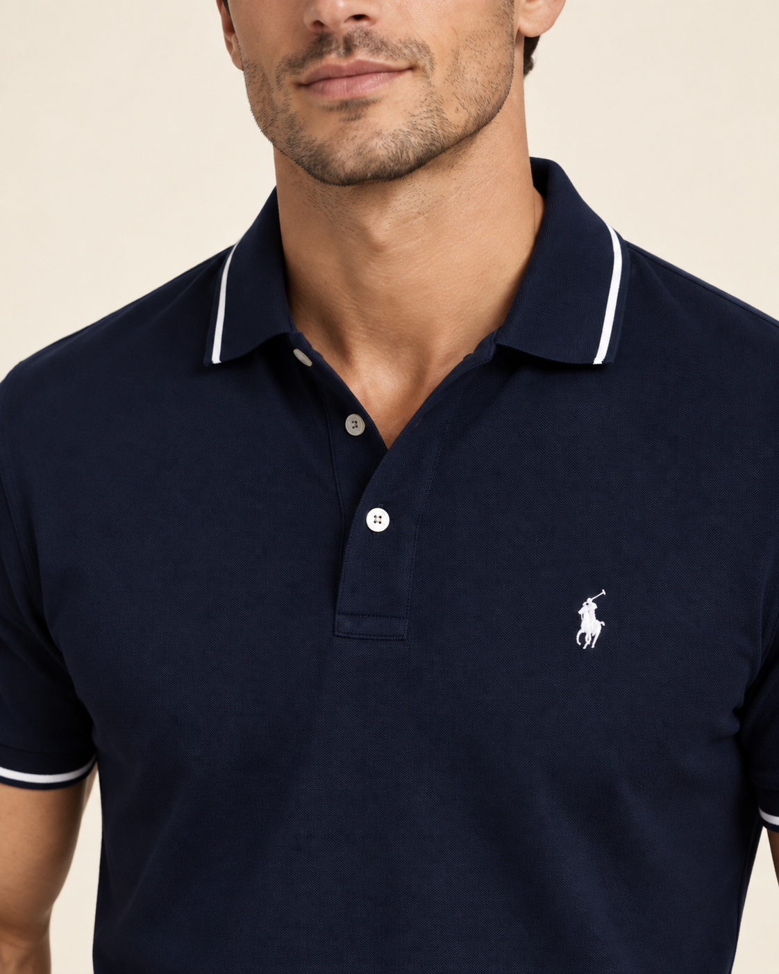 2-Pack Tipped Cotton Polo Shirts
