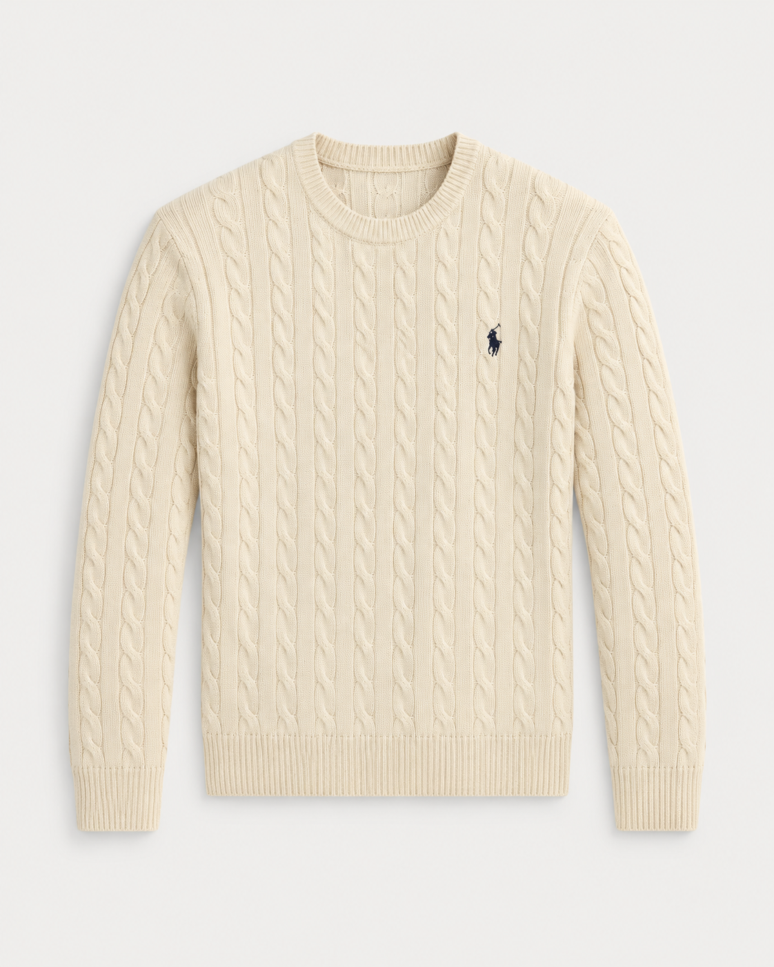 Cable-Knit Cotton Jumper