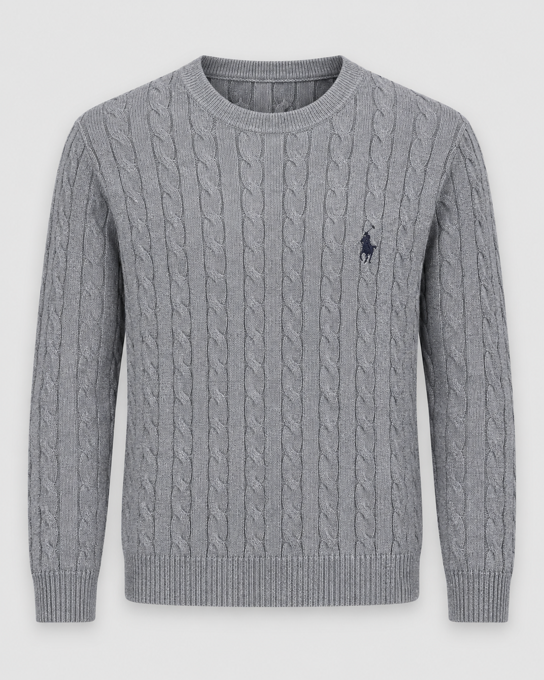 Cable-Knit Cotton Jumper