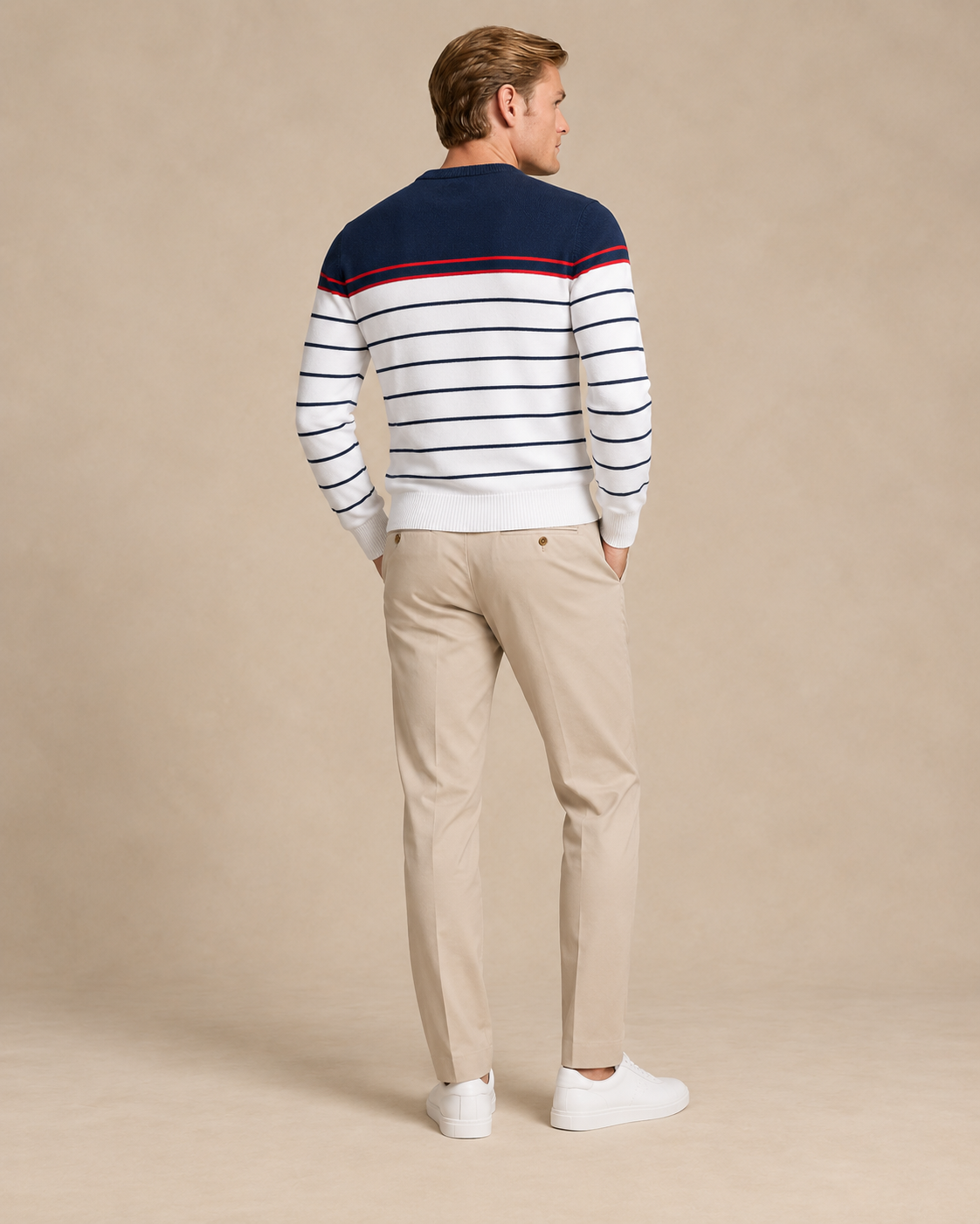 Breton Stripe Crew-Neck Jumper
