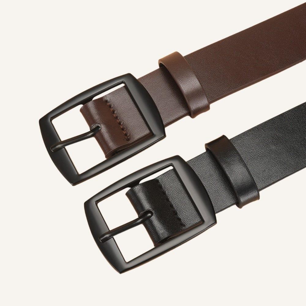 The San Valier Heritage Leather Belt