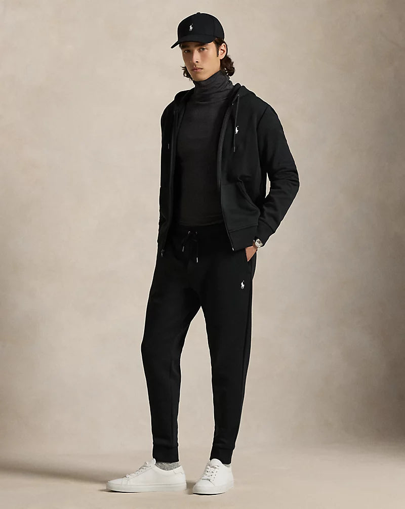 Double-Knit Full-Zip Tracksuit Set