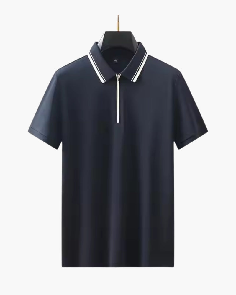 Ridge Zip Polo