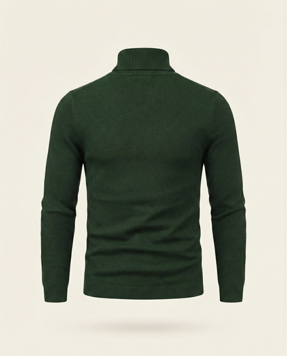 Pullover Sweater Refined Neck