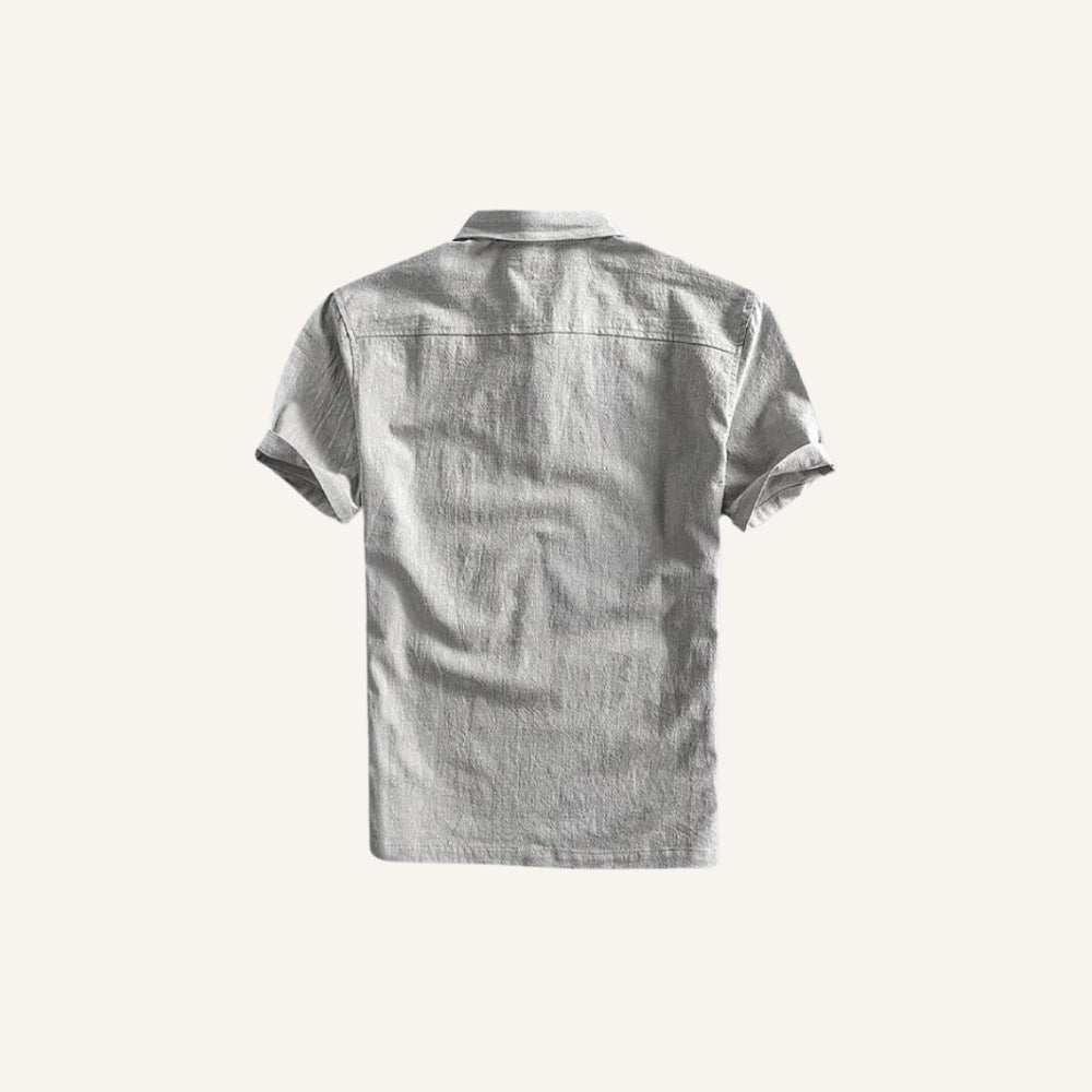 Linen Polo Shirt Salerno Heritage