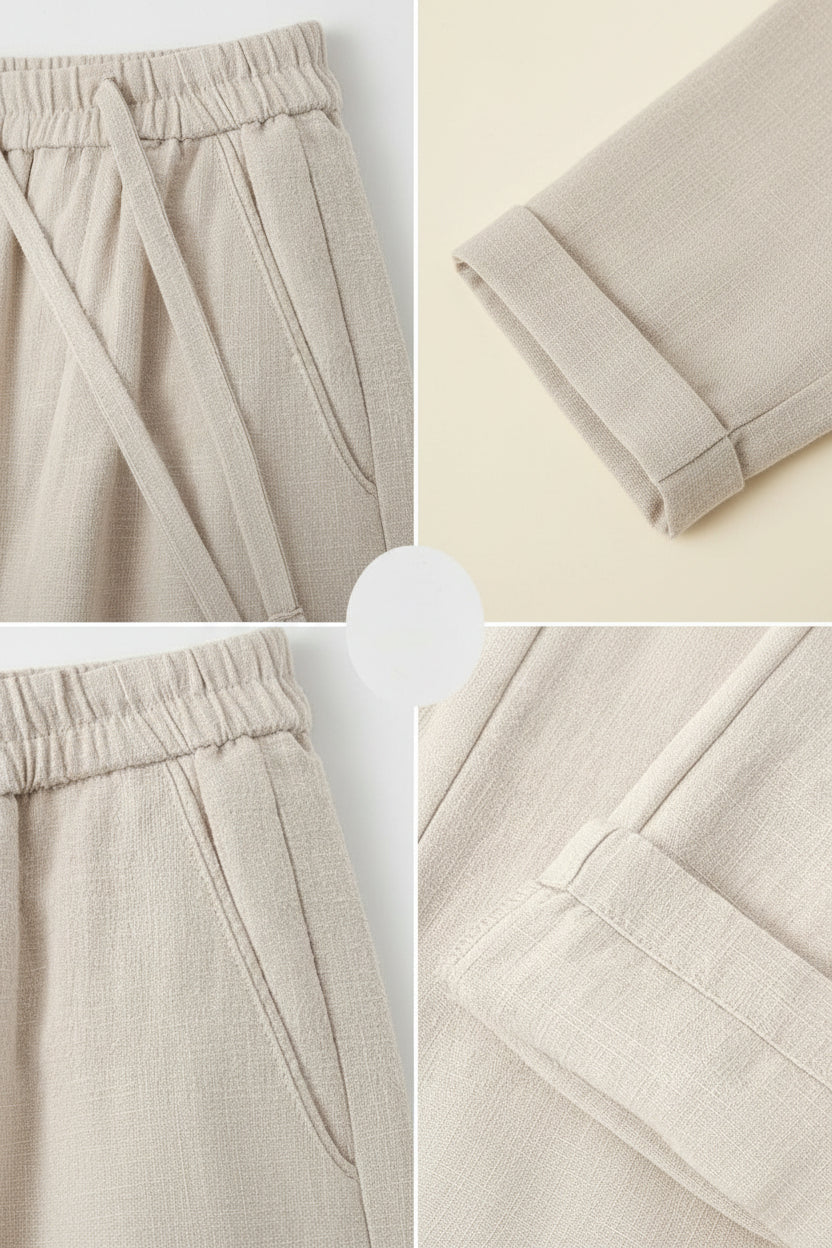 Linen Trousers Relaxed Heritage