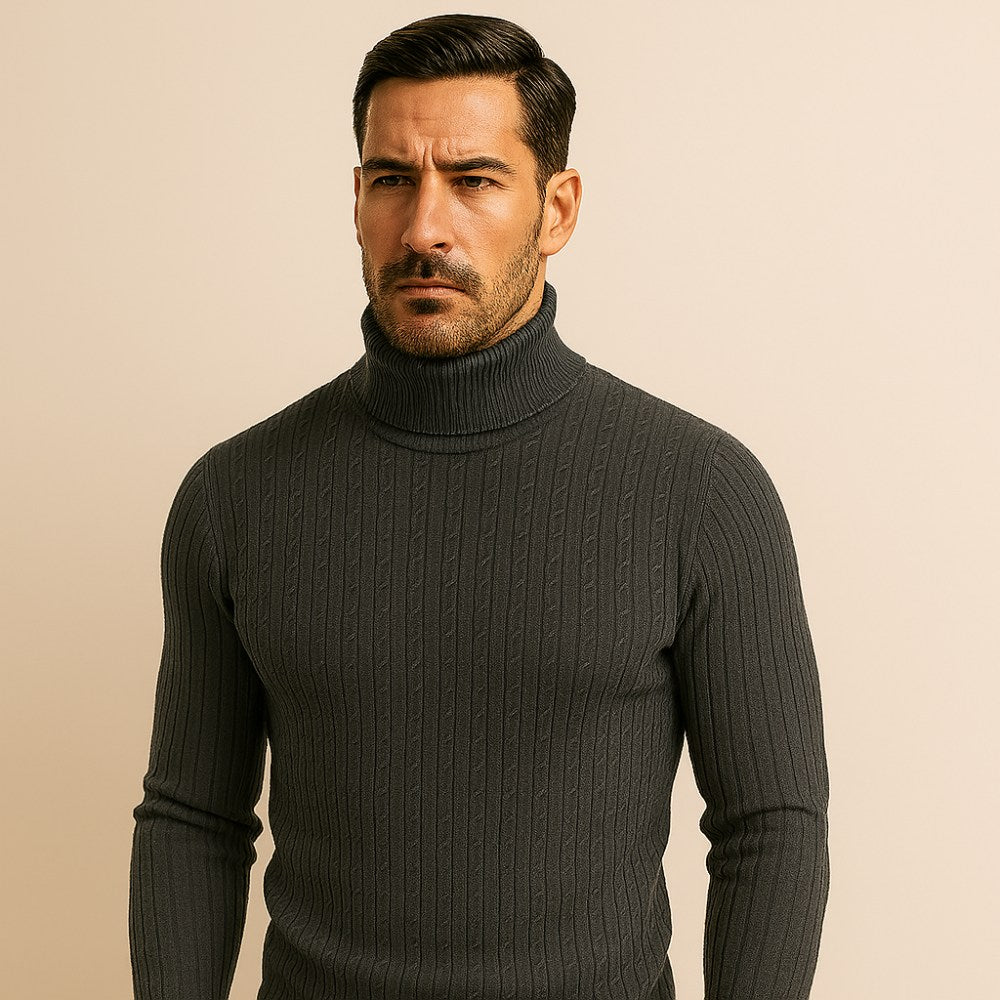 Mock Neck Sweater Rizzo Heritage