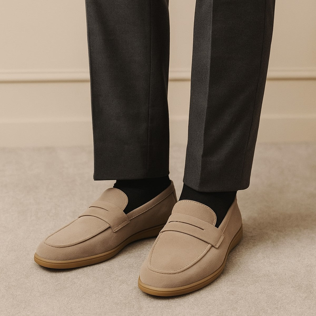 Suede Loafers Elite Craft