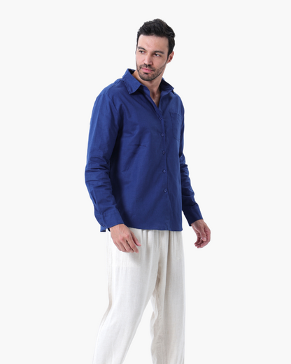 Bordeaux Shirt & Pantalon Set