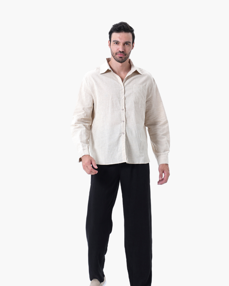 Bordeaux Shirt & Pantalon Set