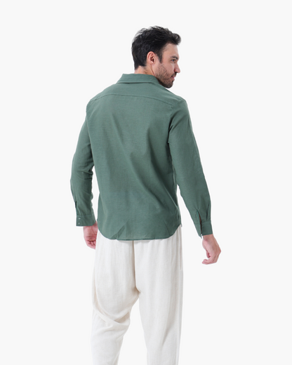 Bordeaux Shirt & Pantalon Set