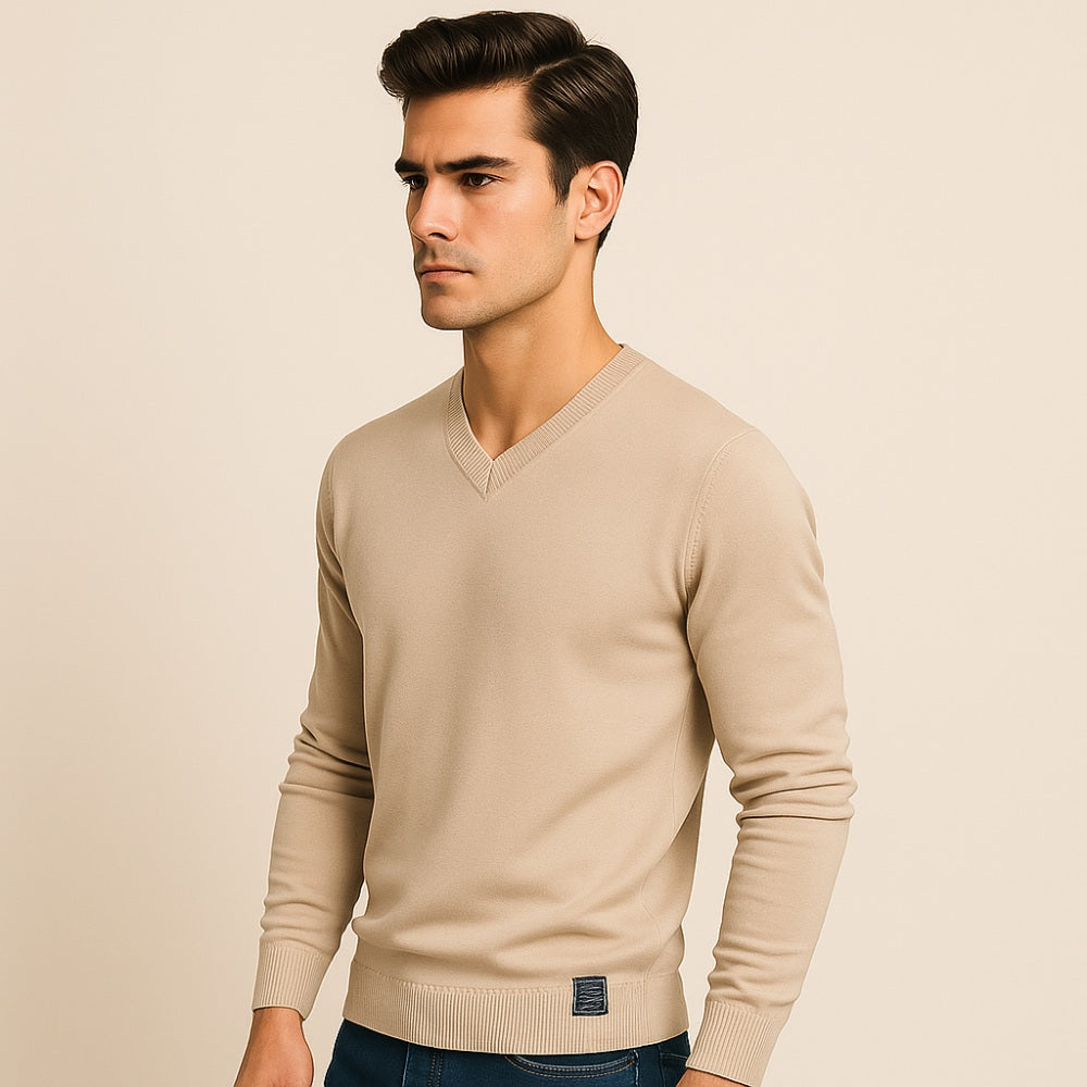 V-Neck Sweater Timeless Essential