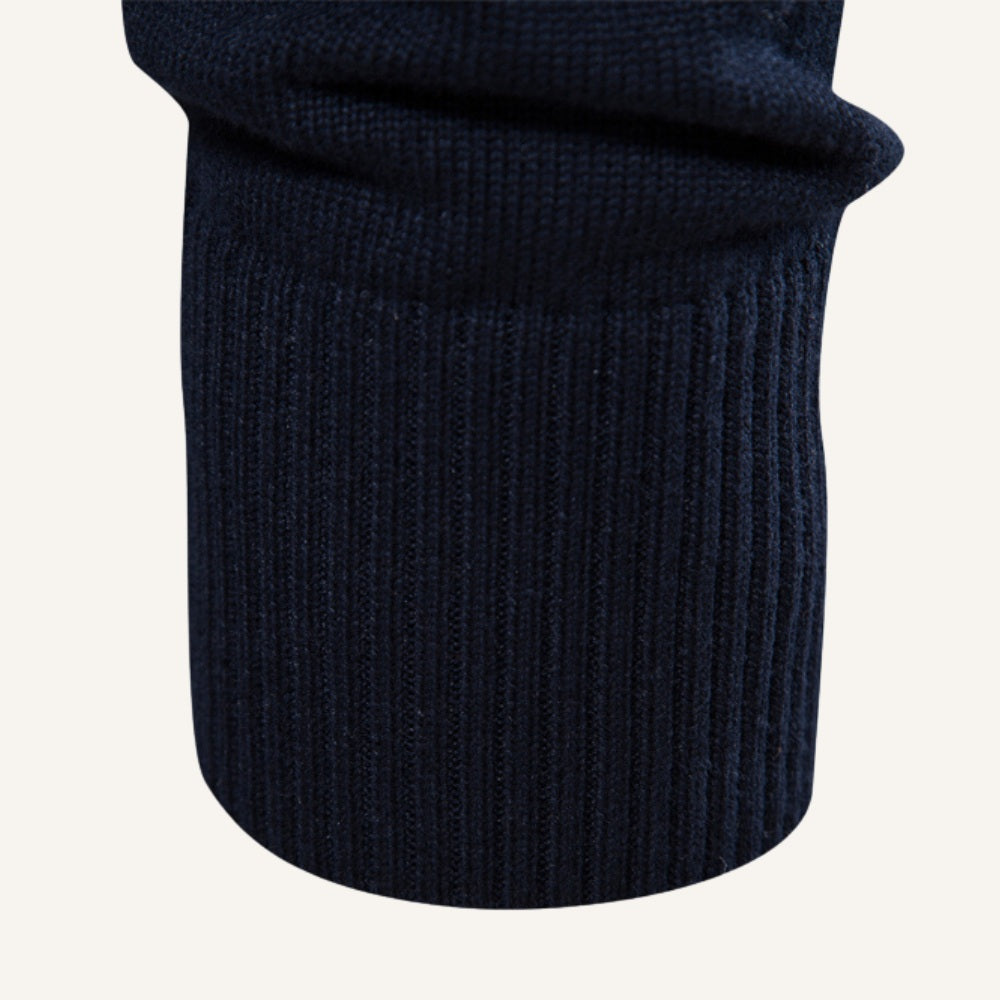 Striped Sweater Prestige Quarter-Zip
