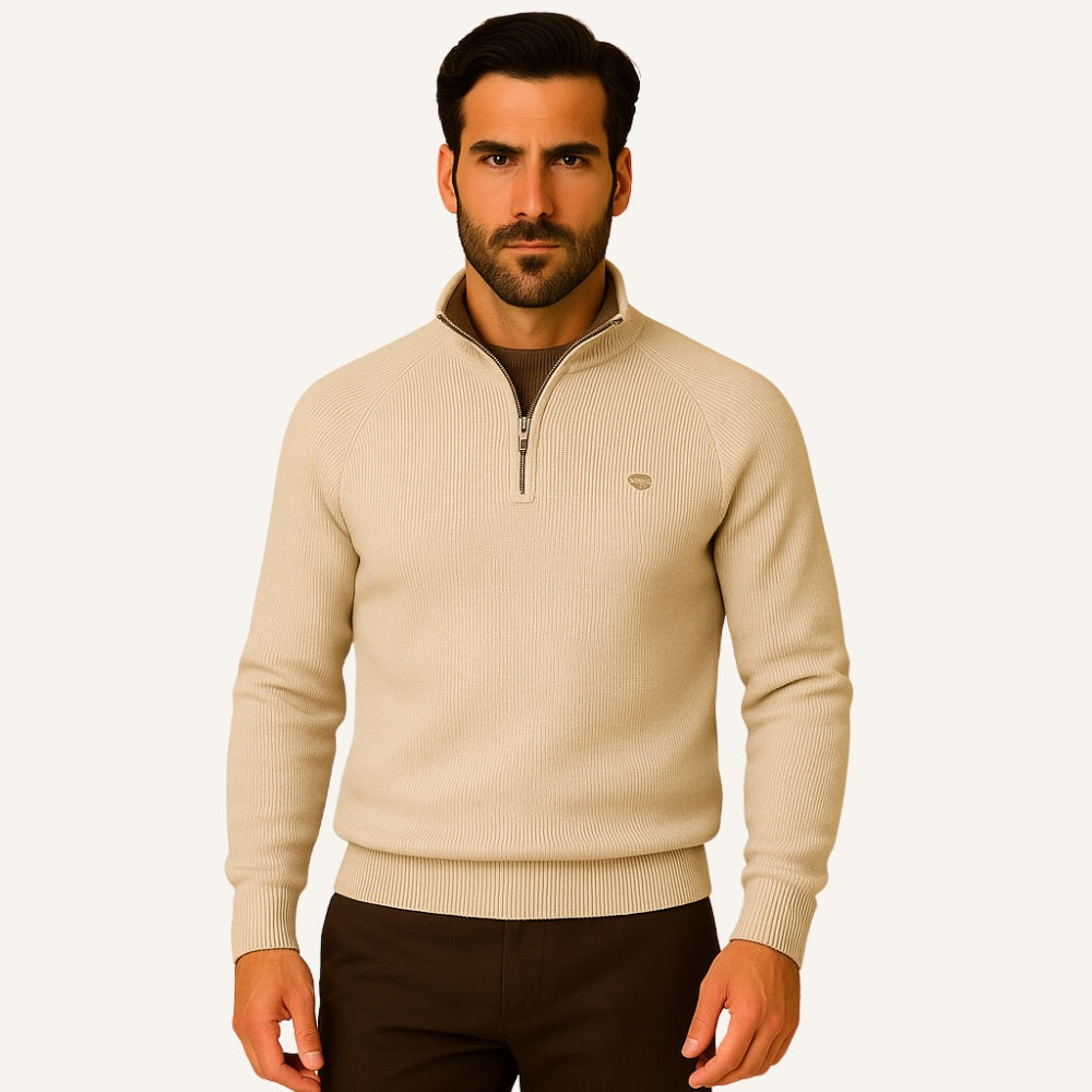 Quarter-Zip Sweater Signature Heritage